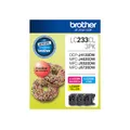 Brother LC-233 3x Colour Value 3 Pack (Cyan/Magenta/Yellow)
