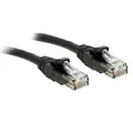 Lindy 0.3m CAT6 UTP Cable Black
