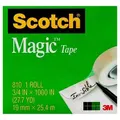 Scotch Magic Tape 810-4 19mm Pk4