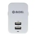 Moki ACC-MUSBWW Mobile Device Charger White Indoor