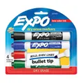 Expo Whiteboard Marker Bullet Assorted Pk4 Bx6