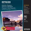 Epson Matte Paper Heavy Weight - A4 50 Sheets