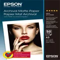 Epson Archival Matte Paper, DIN A3, 189g/m2, 50 Sheets
