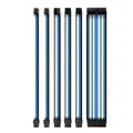 Antec Sleeved Extension PSU Cable Kit V2 - Blue/White/Black
