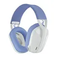 Logitech G435 Ultra-light Wireless Bluetooth Gaming Headset - Off White & Lilac