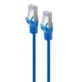 Serveredge 0.5m CAT6A Slim S/FTP Network Cable - Blue