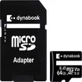 Toshiba Dynabook Performance 64GB Micro SDHC Card Class 10 A1 with Adaptor