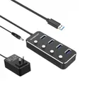 Simplecom CH345PS Aluminium 4-Port USB 3.0 Hub
