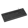 Moki Wired USB Keyboard Black