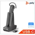 Polycom Savi S8245 Convertible Wireless DECT USB-C Headset
