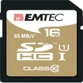 Emtec SD Memory Card 16GB Class 10 - Gold