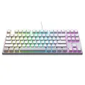 XTRFY K4 RGB Tenkeyless Mechanical Gaming Keyboard - White
