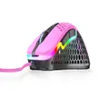 Xtrfy M4 Ultra-Light RGB Gaming Mouse - Pink