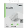 Belkin 1-Port 30W USB-C Power Delivery Wall Charger - White