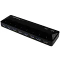 StarTech 10-Port USB 3.0 (5Gbps) Hub With 2x1.5A Charge And Sync Ports