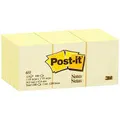Post-It 653 35X48mm Mini Notes - Yellow (Pack12)