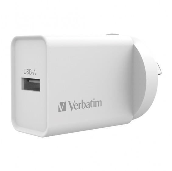 Verbatim USB-Charger Single-Port 2.4A - White