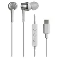 Audio-Technica In-Ear Headphones With USB-C Connector - White