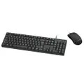 Moki Wired USB Keyboard & Mouse Combo Black