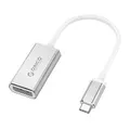 Orico USB-C to DisplayPort Adapter Cable 15cm Silver