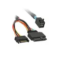 75CM MiniSAS HD SFF-8643 to U.2 Plug SFF-8639 + SATA Cable