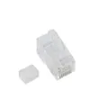 Plugmaster CAT6 8P8C Connector for Solid/Stranded Cables ( 2 Piece )