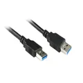 5M USB 3.0 AM/AM Cable Black