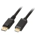 Lindy Video Cable DisplayPort HDMI Black