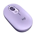 Logitech POP Mouse with Emoji - Cosmo Lavender