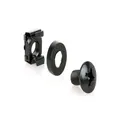 Serveredge Heavy Duty M6 Cage Nuts, Washer & Screw Set : Pack of 50 : BLACK