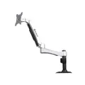 Silverstone ARM11SC ARM ONE Single LCD Interactive monitor mount clamp, silver