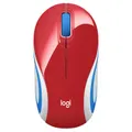 Logitech Wireless Mini Mouse M187 -Bright Red