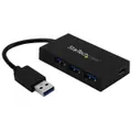 Startech 4-Port USB Hub - USB 3.0 - USB A to A & C - With Power Adapter