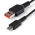Startech 1m Secure Charging Cable USB-A to USB-C