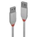 Lindy 2m USB2 A Extension Cable Anthra Line Grey