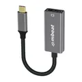 mbeat Elite USB-C to DisplayPort 15cm Adapter - Space Grey