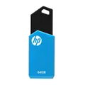 HP 64GB Type-A 2.0 USB Flash Drive Black, Blue