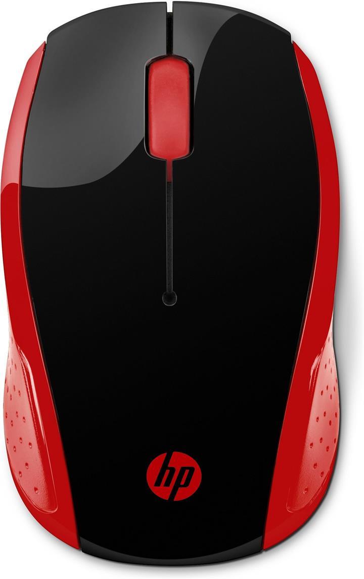 HP 200 Wireless Mouse - Empress Red