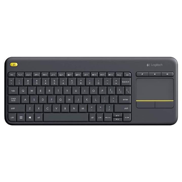 Logitech K400 Plus Wireless Touch Keyboard Black