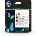 HP 771 Matte Black/Chromatic Red DesignJet Printhead