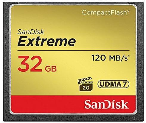 SanDisk Extreme 32GB Compact Flash