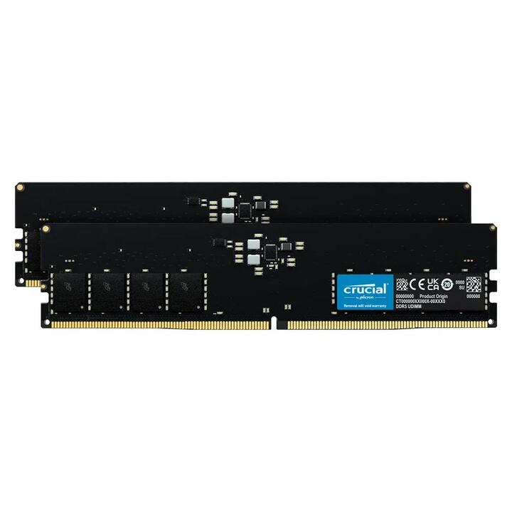 Crucial 32GB(2x16GB) DDR5-5600 UDIMM Memory