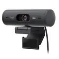 Logitech Brio 500 1080p HDR Webcam with Show Mode - Graphite