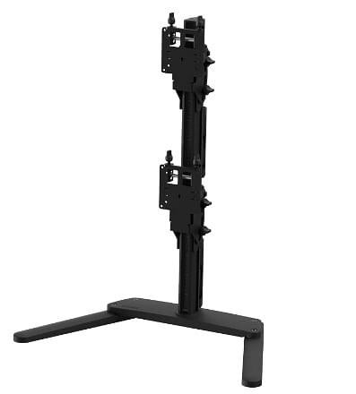 Atdec Freestanding Heavy Duty Dual Vertical Mount