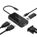Simplecom DA451 5-in-1 USB-C Multi-Port Adapter