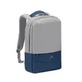 Rivacase 7562 AntiTheft 15.6 Backpack - Grey/Dark Blue
