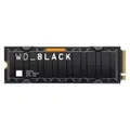 Western Digital 1TB NVMe SSD Gen 4 PCIE M.2 2280 with Heatsink - Black