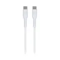 Monster USB-C to USB-C Thermo Plastic Elastometer White 1.2m Cable