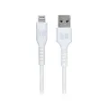 Monster Lightning to USB-A Thermo Plastic Elastometer 1.2m Cable - White