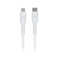 Monster Lightning to USB-C Thermo Plastic Elastometer 1.2m Cable - White